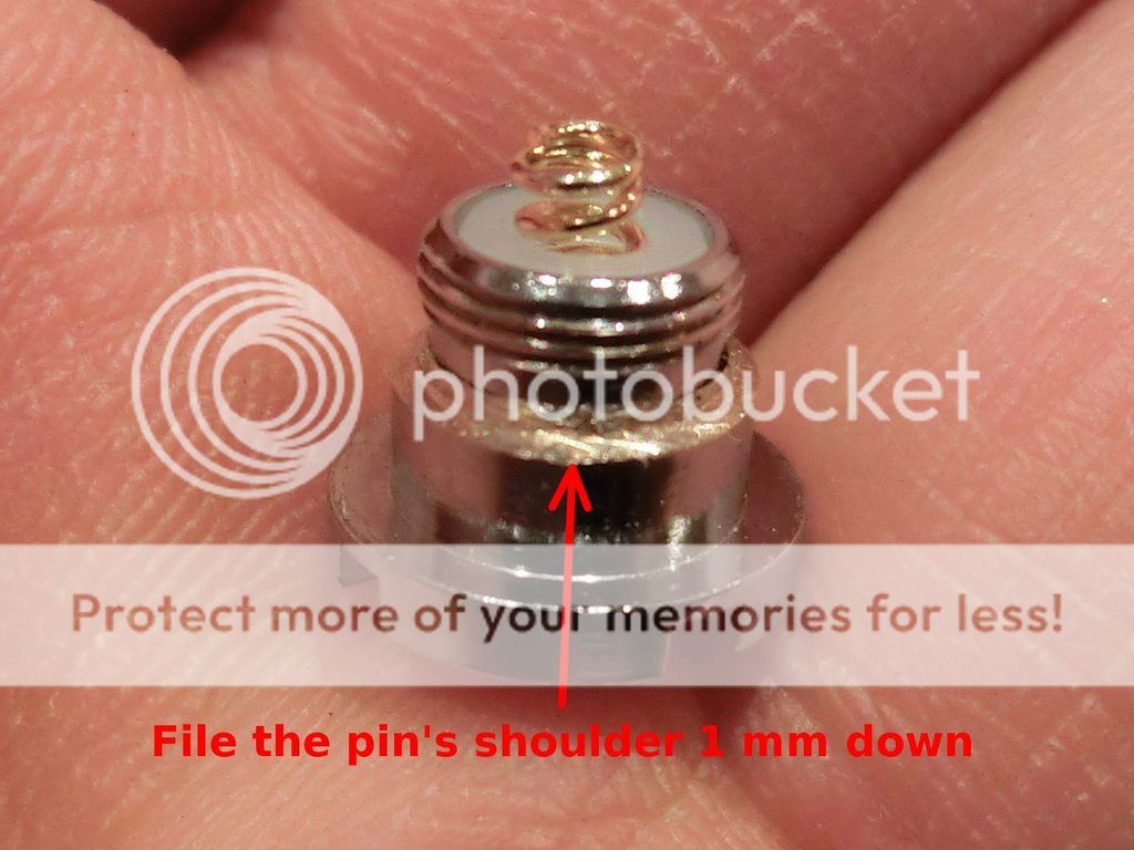 Modifying the iStick bending adapter to make a quickrelease 510